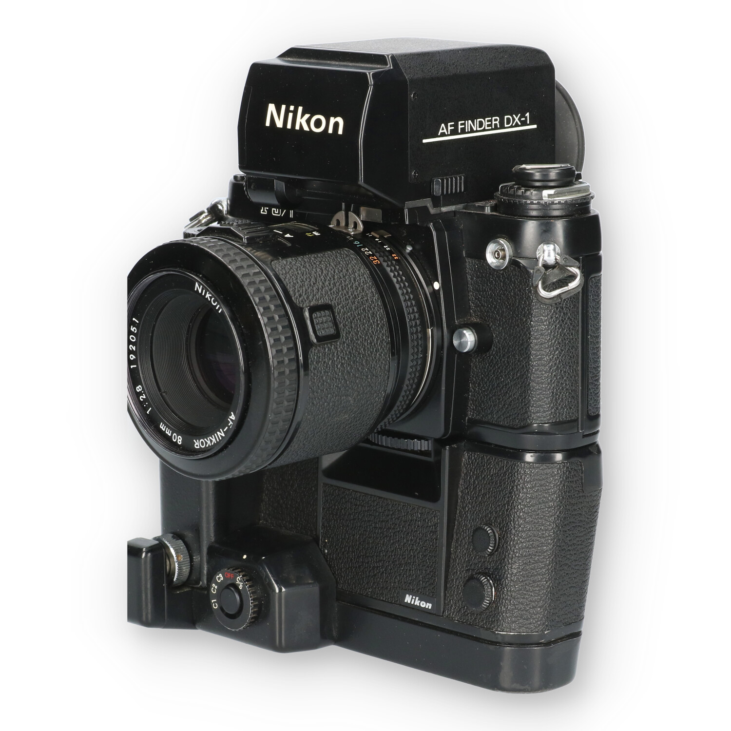 Nikon F3 AF + AF-Nikkor 80mm ƒ/2.8 - No-Digital